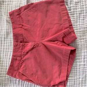 J Crew City Fit Chino Shorts 2 Coral